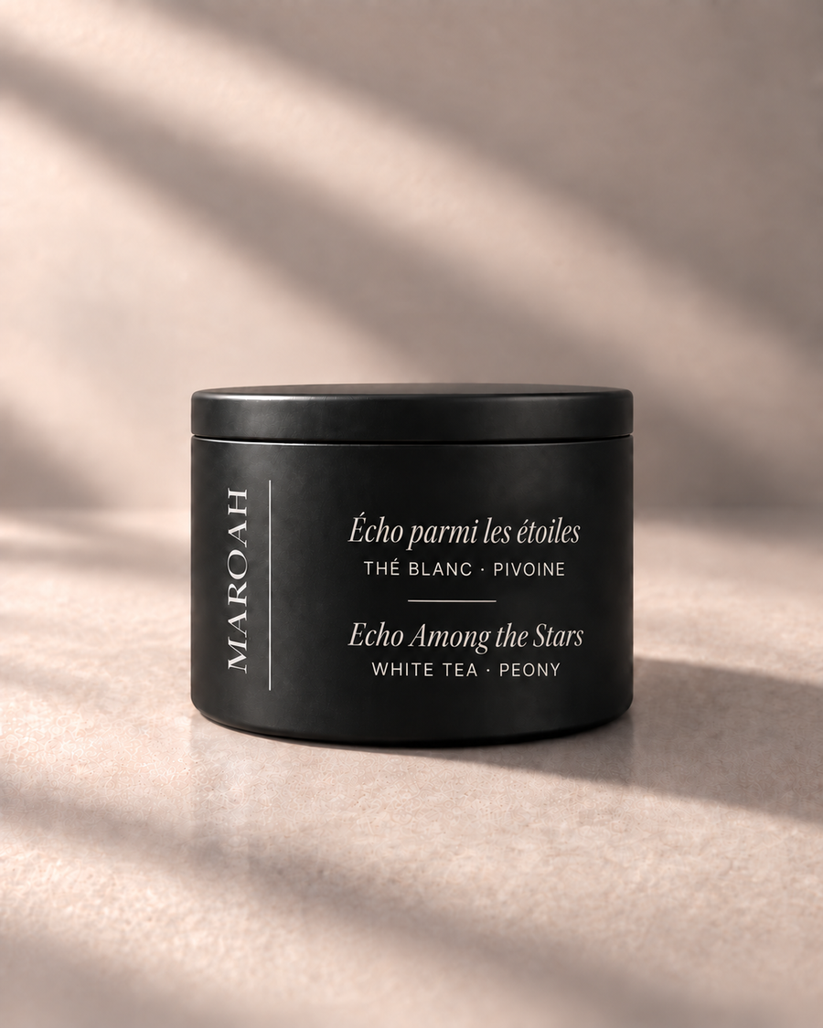 Echo Among the Stars mini candle